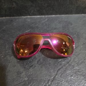 Nike Miler EV0613-602 Sunglasses Pink Lens Max Optics Sport Wraparound